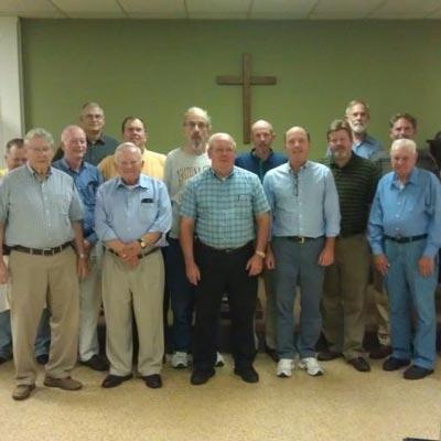 CUMC men's ministry group in Blackstone, VA